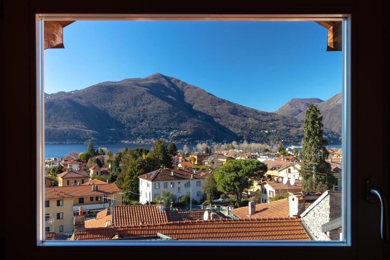 Casa Del Borgo "Aria & Acqua" Sul Lago Maggiore Maccagno Экстерьер фото